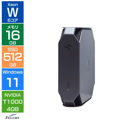 中古 Cランク 極小 HP Z2 Mini G5 Win11 Pro  Xeon W-1250P 16GBメモリ 512GB SSD 6コア NVIDIA T1000