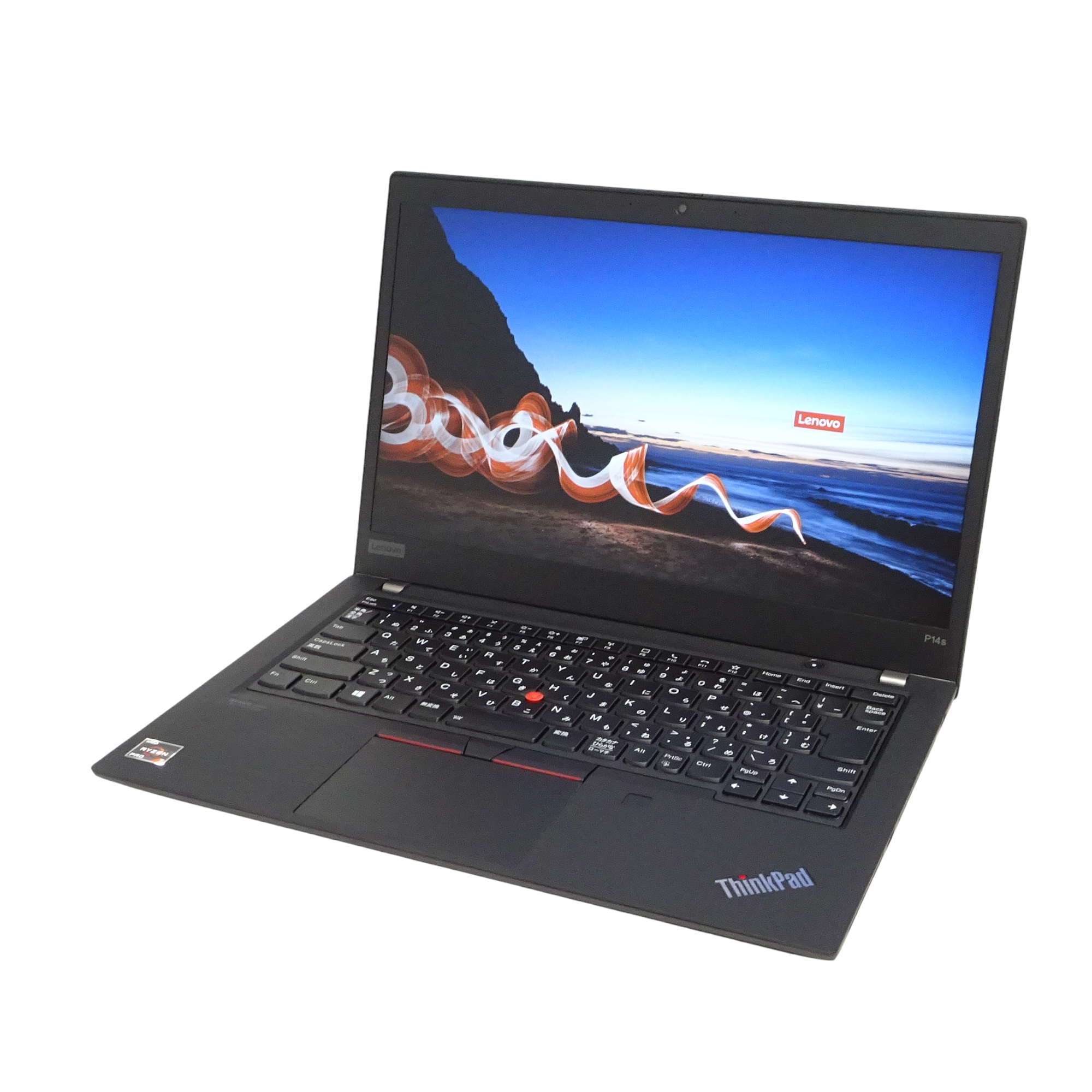 中古 ノートパソコン Lenovo ThinkPad P14s Ryzen7 8コアCPU Win11 Pro 14インチ 16GBメモリ 512GB SSD Wi-Fi6 カメラ付き 指紋 A4