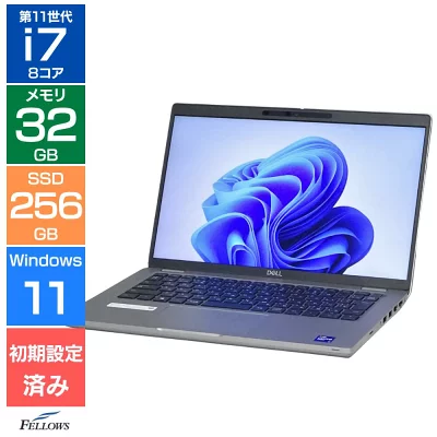 中古 良品 ノートパソコン【DELL】Latitude 5421 14インチ フルHD タッチパネル カメラ付き Wi-Fi6 顔認証 指紋認証